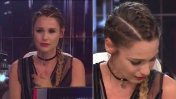 Pampita se emocionó con una canción en la voz de Laura Esquivel y lloró al aire