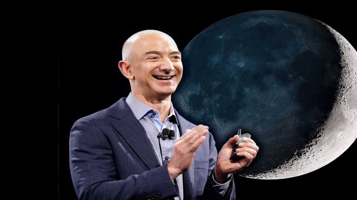 Jeff Bezos quiere ser el primer milmillonario en llegar al espacio (Foto: Blue Origin)