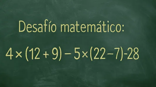 Desafío matemático: la complicada cuenta que pocos logran resolver