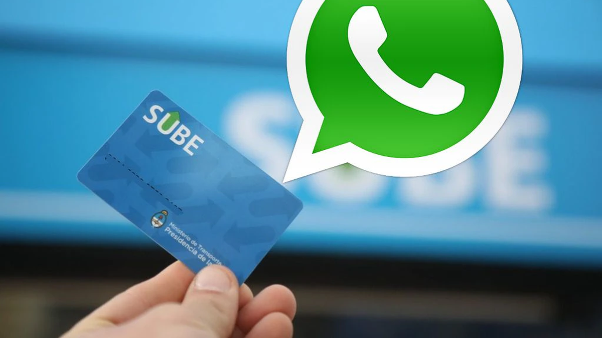 Esta es la manera de comprar la tarjeta SUBE en WhatsApp