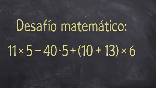 Desafío matemático: ¿en cuánto tiempo lo podés resolver?