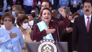 Xiomara Castro, la primera mujer presidenta en la historia de Honduras (Foto: Televisión Oficial de Honduras)