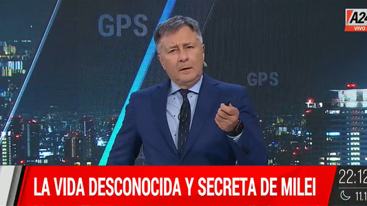 Exclusivo GPS | Los detalles inéditos de la biografía no autorizada de Javier Milei