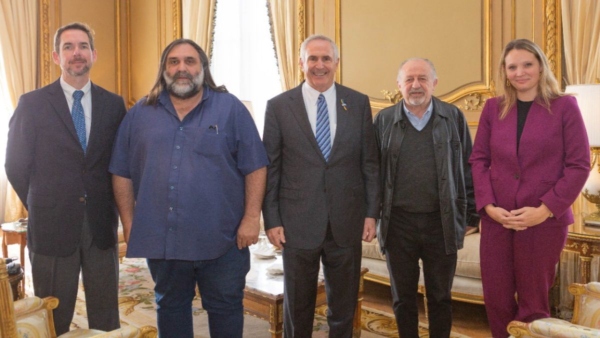Los gremialistas se reunieron con el embajador de Estados Unidos (Foto: Marc Stanley).