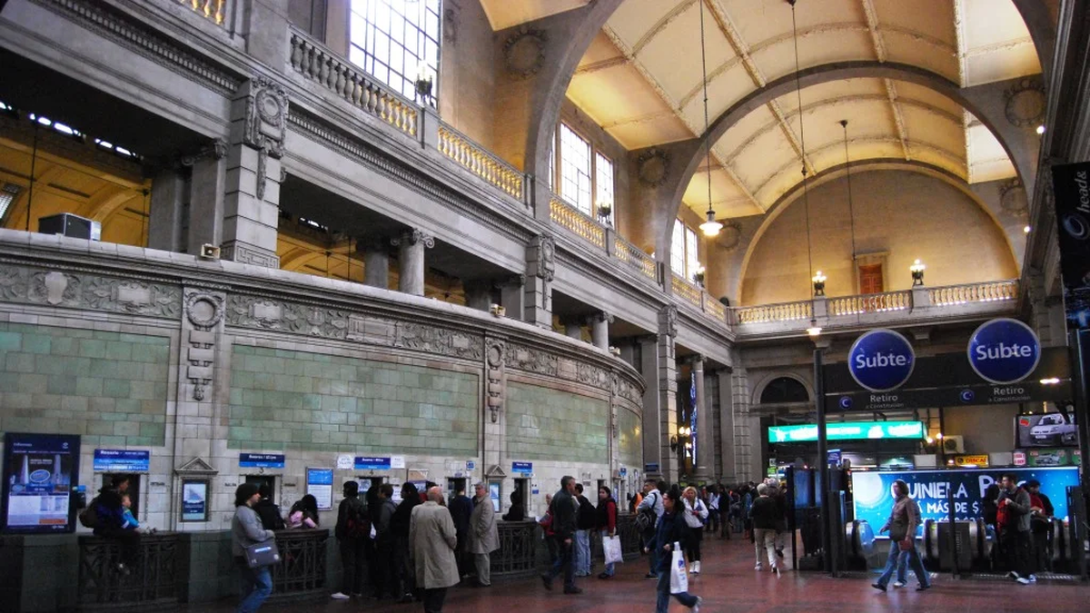 Los trenes de la línea Mitre no llegarán a Retiro entre el sábado y el lunes. (Archivo)