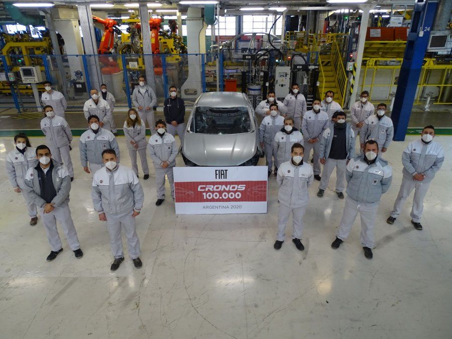 100.000 Fiat Cronos fabricados en Córdoba