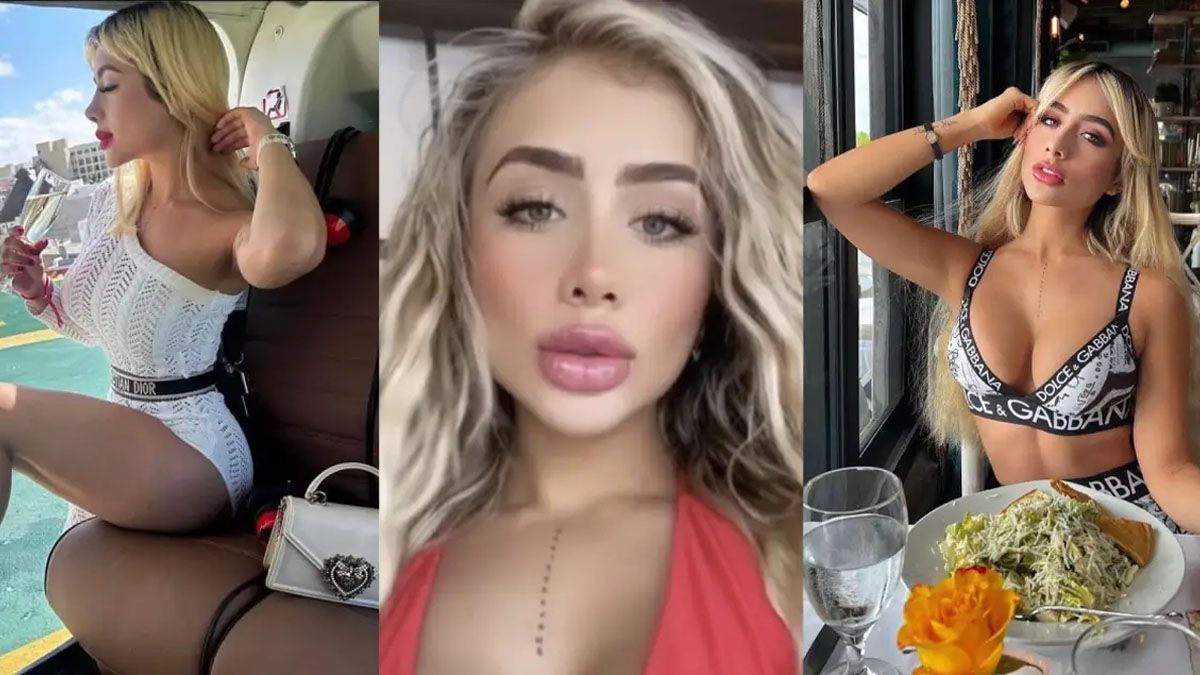 El lujo, el maquillaje y ropas de marca. Caracter&iacute;stica de todas las im&aacute;genes de la influencer mexicana asesinada (Foto: gentileza Actualidad Viral).