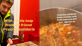 Gran gesto solidario de Ricardo Darín con las personas en situación de calle