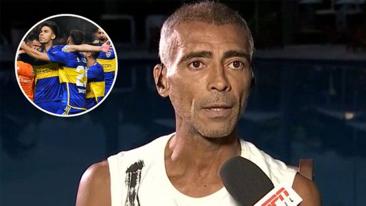 El vulgar insulto de Romario contra los hinchas de Boca antes de la final con Fluminense