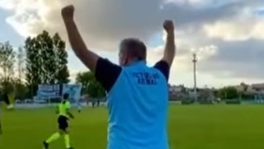 Luis Ventura, a pura emoción después de recibir una ovación