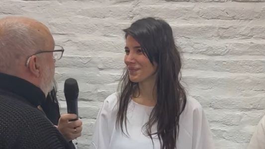 Andrea Rincón rompió en llanto en su bautismo por sus actos del pasado: el video