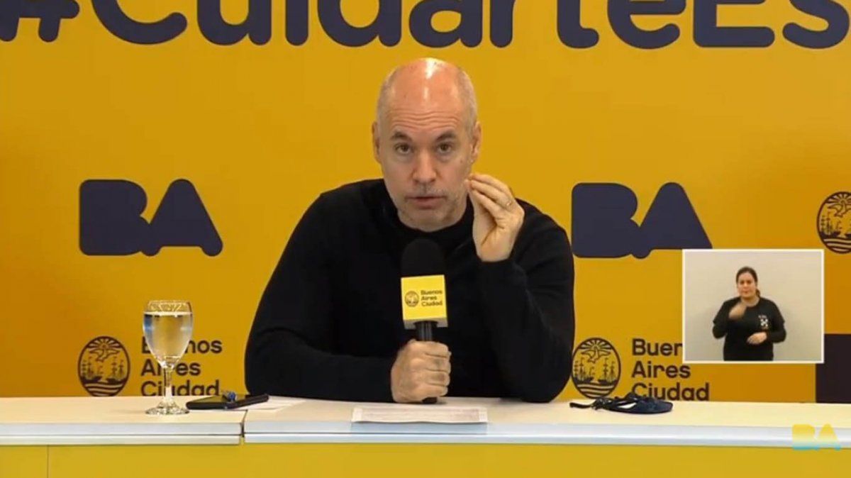 Horacio Rodríguez Larreta: Si hacemos pavadas, vamos a tener que retroceder