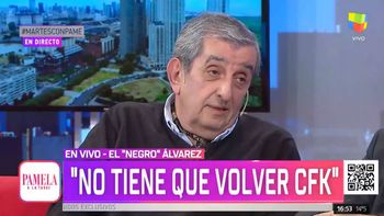 El Negro Álvarez: Lo voy a votar a Macri de nuevo, no tiene que volver Cristina