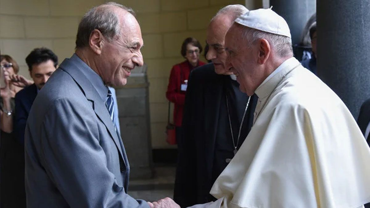 El papa Francisco designó en un organismo vaticano a Eugenio Zaffaroni (Foto: Gentileza Vaticano)