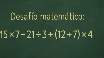 Desafío matemático: la cuenta que parece fácil, pero muchos no logran resolver