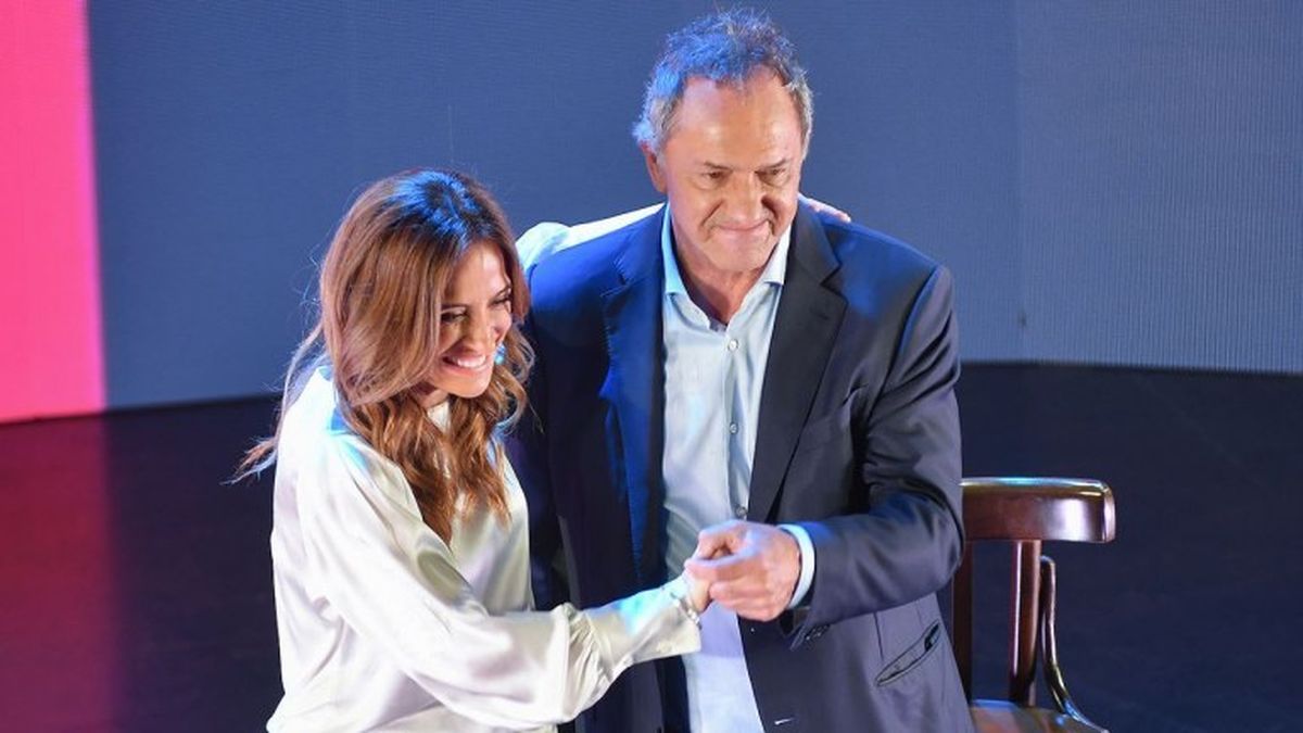 Daniel Scioli lanzó oficialmente su precandidatura a presidente. (Foto: NA)