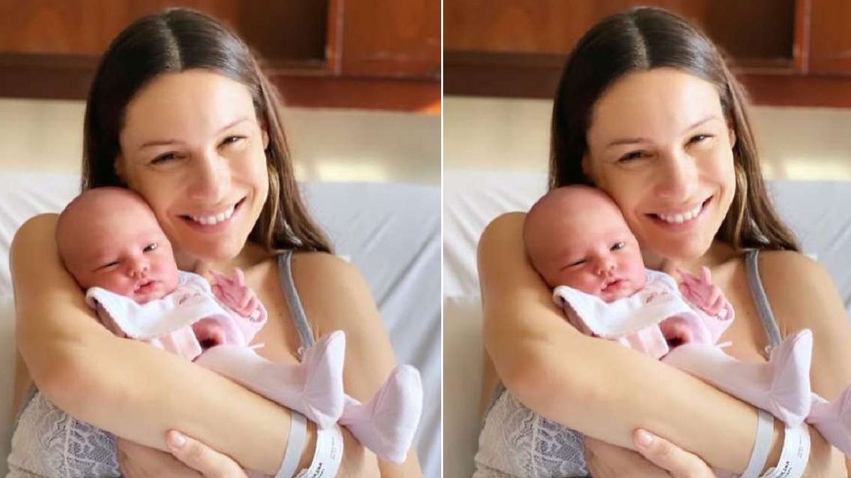Emotiva foto de uno de los hijos de Pampita con Ana