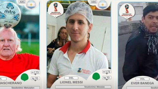 Las otras figuritas de la Selección Argentina: los memes que son furor en Whatsapp