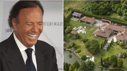 Así es la nueva mansión de Julio Iglesias en España y que está rodeada de fábricas de ataúdes