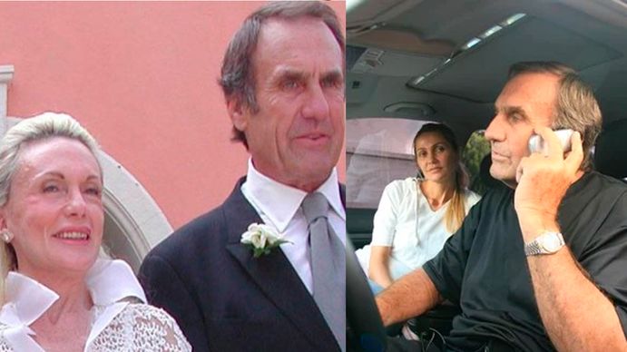Mimicha y Verónica Ghio, los dos amores de Carlos Reutemann