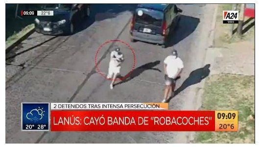 Tras una persecución de película, cayó la “banda de los robacoches”