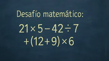La regla esencial para resolver este desafío matemático es conocido como PEMDAS (por sus siglas en inglés) o jerarquía de operaciones.