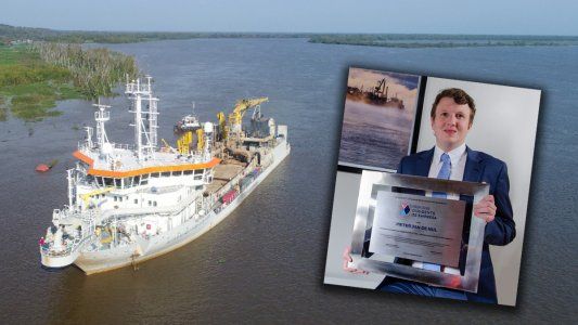 Premiaron a uno de los empresarios clave en el manejo de la Hidrovía Paraná-Paraguay