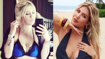 Las idénticas fotos de Wanda Nara con Mauro Icardi en Islas Maldivas donde está hoy con Migueles