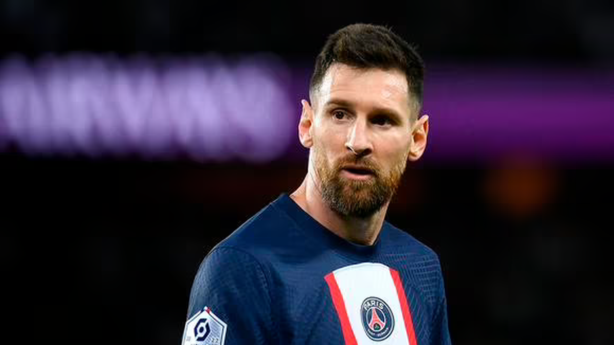 Lionel Messi, con la camiseta del PSG. Lionel Messi, con la camiseta del PSG.
