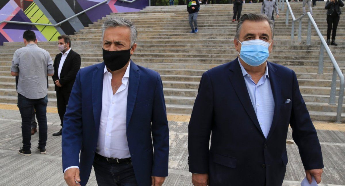 Alfredo Cornejo y Mario Negri, legisladores radicales.