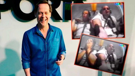 Tremendo: El video del día que Matías Martín vomito a cámara en pleno vuelo