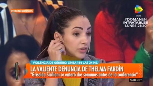 Thelma contó que fue nuevamente amenazada: Me decían con que me iba a pasar algo en la Feria del Libro