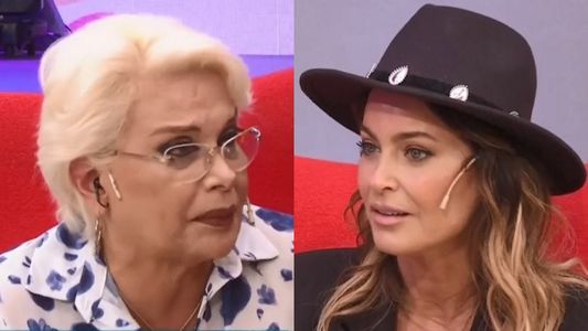 Carmen Barbieri incomodó a Karina Mazzocco en su programa y ella le respondió con todo: No soltás