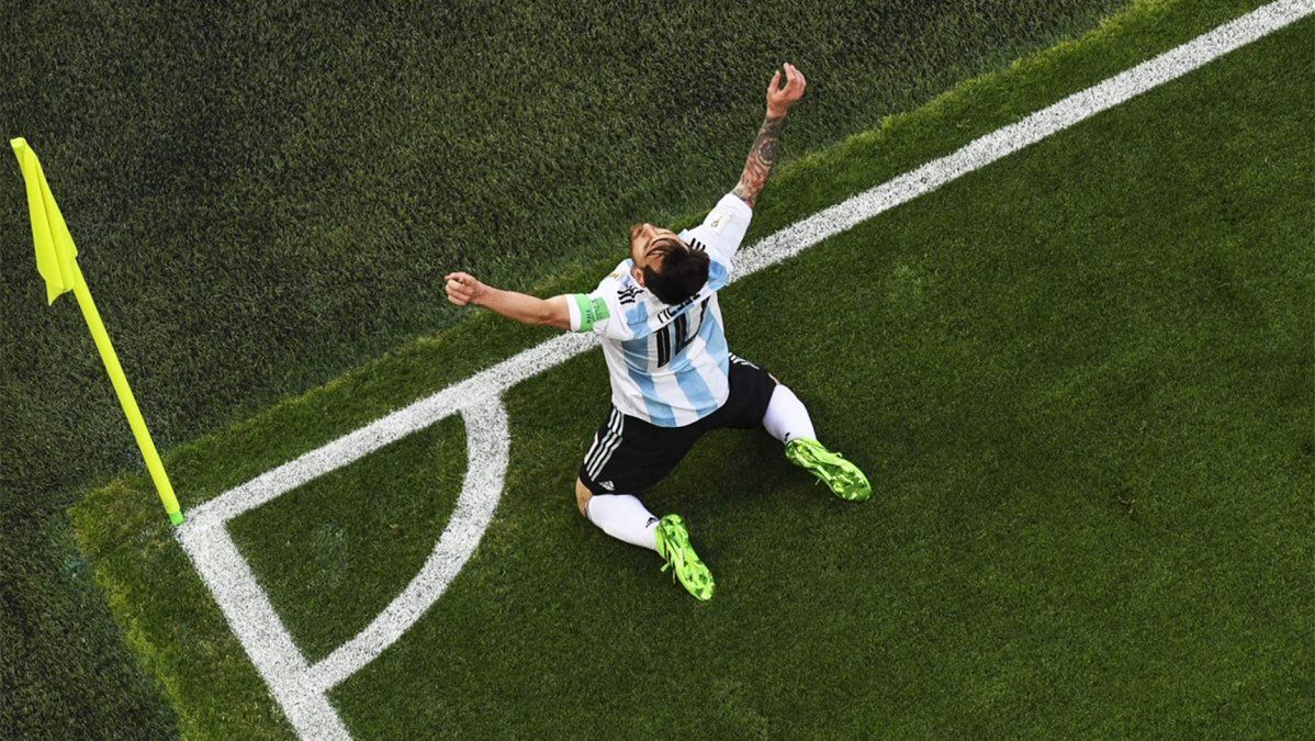 El golazo de Leo Messi para el 1-0 de la Selección ante Nigeria