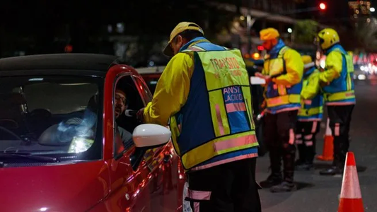 La Ciudad de Buenos Aires duplicará los controles de alcoholemia por las fiestas: ¿Dónde se ubicarán?