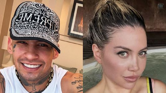 Las fotos del sorpresivo viaje de Wanda Nara a España para ver a L-Gante: Turrito