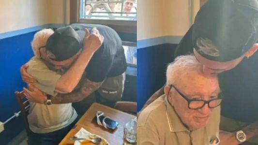 Leandro Paredes y el conmovedor gesto con uno de sus formadores en el club en el que empezó a jugar