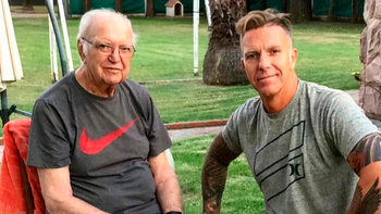 Fantino volvió a San Francisco para seguir de cerca la evolución de su padre