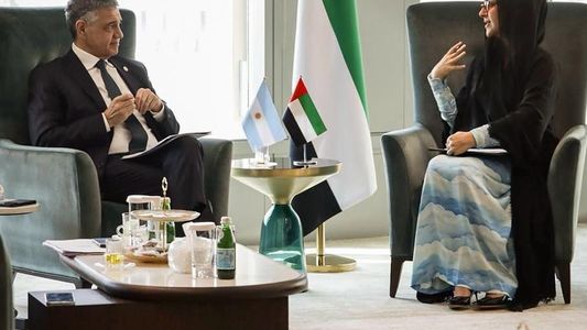 Jorge Macri buscó financiamiento en Abu Dabi para la línea F de subte y otros proyectos de movilidad