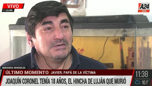 Matan, se van y festejan: el desgarrador testimonio del papá del joven asesinado por barras del club Alem