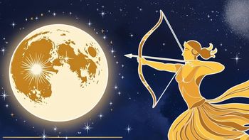 Astrología: los signos más beneficiados con la entrada de la Luna en Sagitario