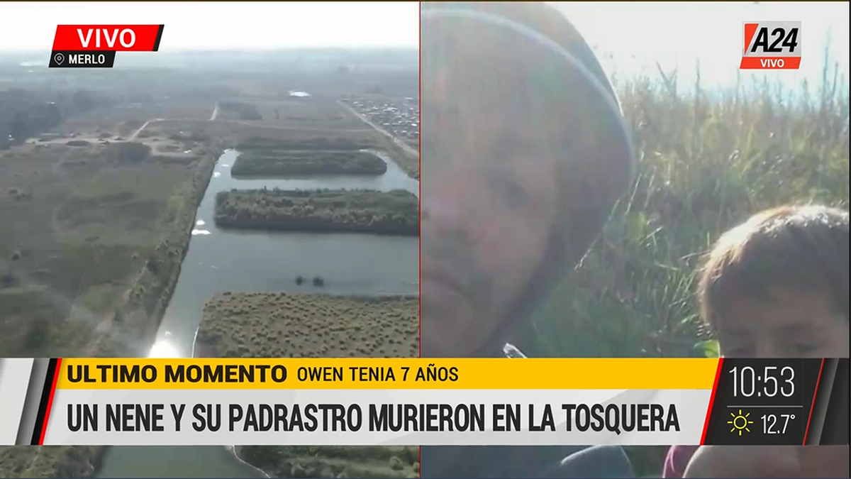 Encontraron muertos al nene de 7 años y a su padrastro que estaban desaparecidos en Merlo (Foto: captura de pantalla).