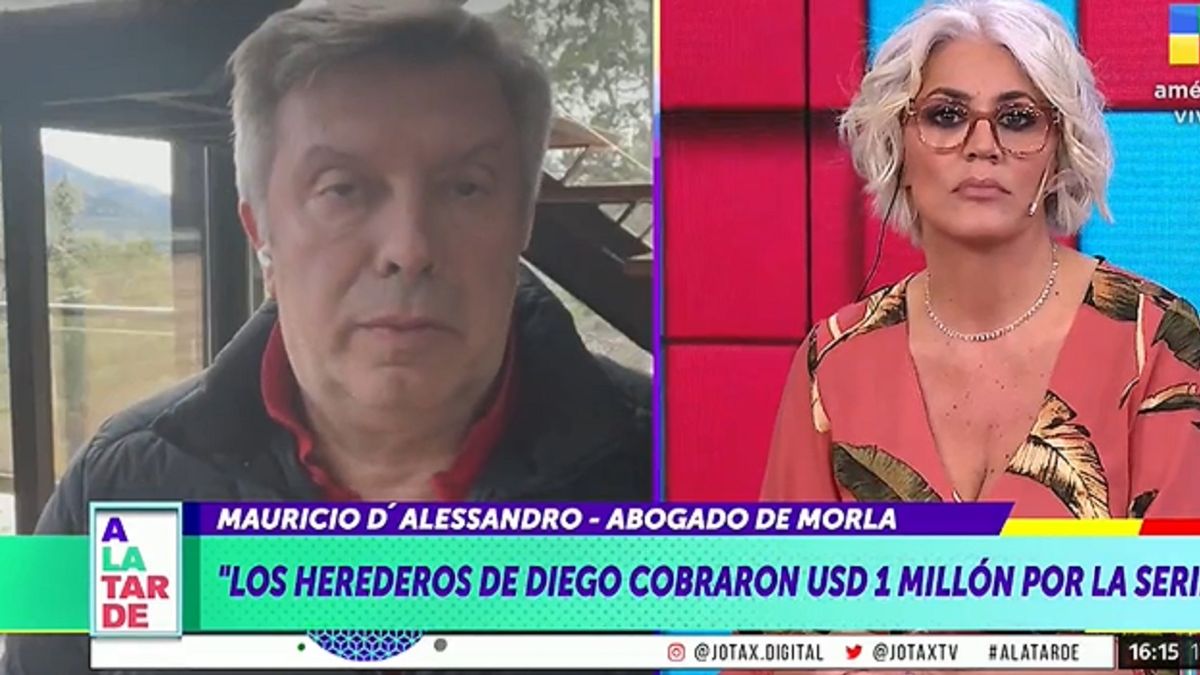 Picante cruce entre Débora DAmato y Mauricio DAlessandro