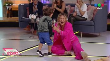 El blooper de Jimena Barón con su hijo Momo