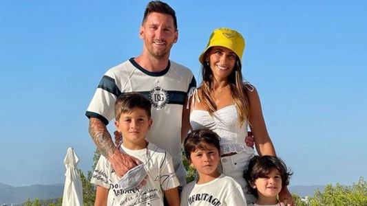 El mensaje de amor y agradecimiento de Messi a Antonela: Me acompaña a donde sea