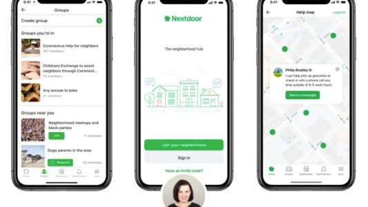 Por el coronavirus crece Nextdoor, una red social para vecinos