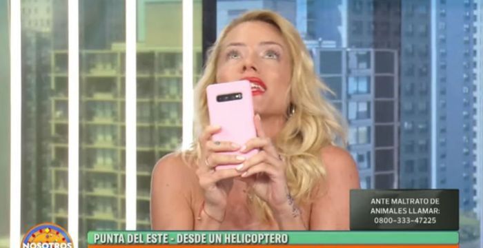 La bronca de Nicole Neumann por el video del chancho arrojado a una pileta: No lo puedo entender