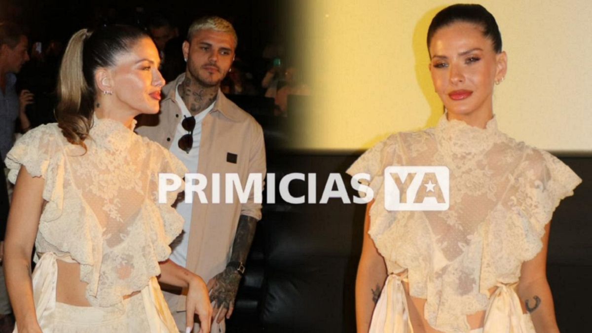 El gesto de Mauro Icardi con la China Suárez en la presentación de la serie de la actriz: las fotos