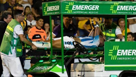 Pésimas noticias para Racing: el Pulpo González se rompió los ligamentos