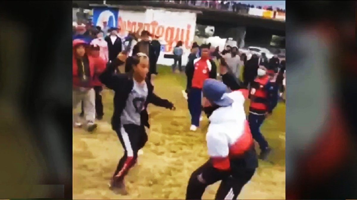 Día del Estudiante brutal en Florencio Varela y Berazategui (Foto: captura de video).
